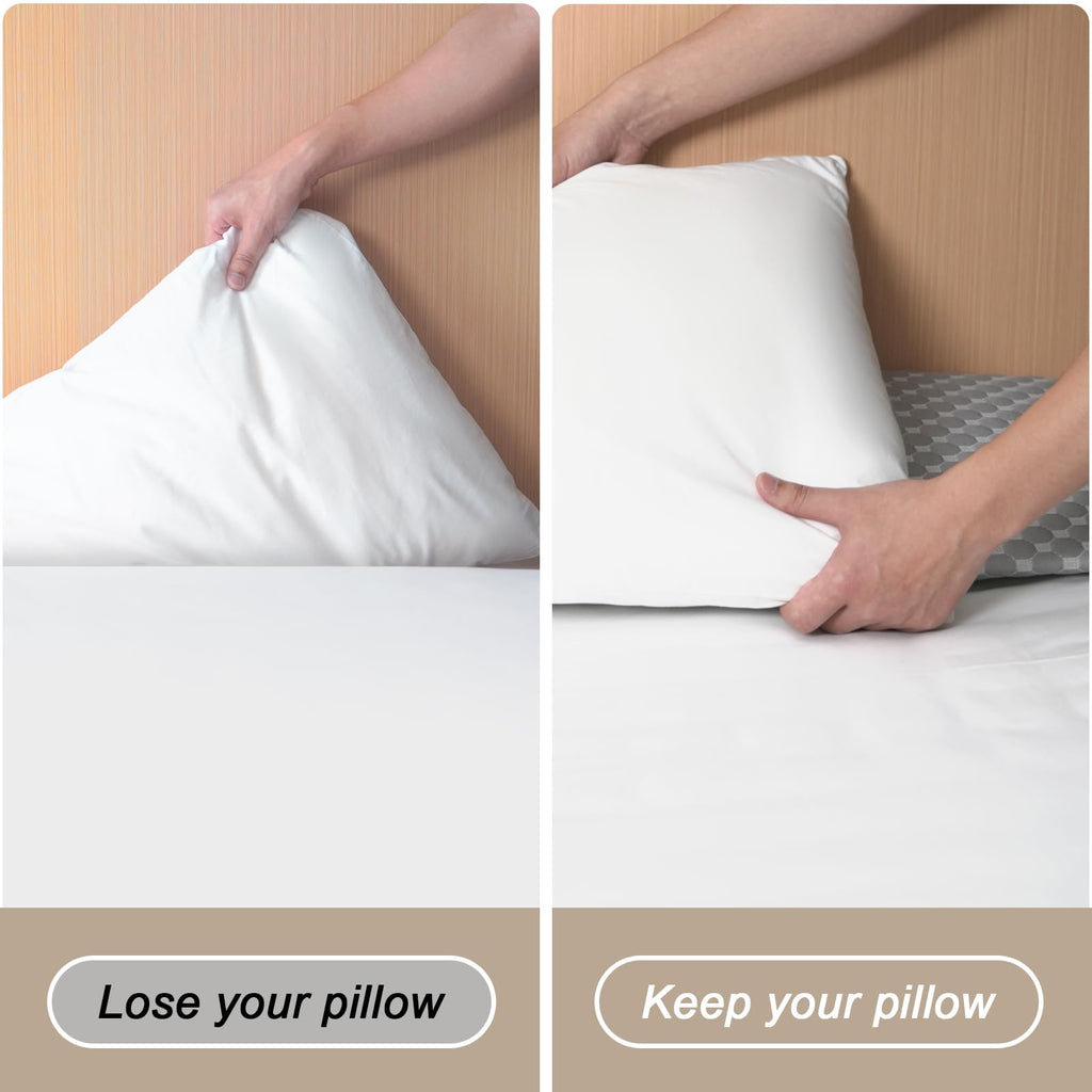 Lvemilio Queen Size(60"x10"x6") Bed Wedge Pillow, Bed Gap Filler for Headboard, Headboard Bolster Pillow, Wall Pillow, Fill The Gap (0-8") Between Headboard/Wall and Mattress
