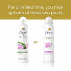 Dove Advanced Care Antiperspirant Deodorant Spray Waterlily & Sakura Blossom 3 Count Moisturizing for After-Shaving Care 72-hour that boost skin's ceramide levels for Soft Underarms 3.8 oz