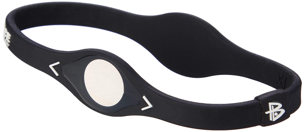 POWER BALANCE - The Original Performance Wristband (Black/White, Medium)