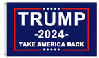Donald Trump Flag 6X10 FT - Take American Back Flag,Vivid Color, All Weather, Double Stitched President Flags，Polyester Flags with Sturdy Brass Ring.