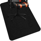 Upgraded Chair Mat for Hardwood & Tile Floor,36"x48" Desk Chair Mat,Anti-Slip Office Chair Mat, Computer Gaming Floor Mat for Rolling Chair, Under Desk Rug Floor Protector,Easy to Clean,Black