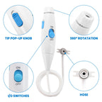 Replacement Hose & Handle Parts for Waterpik Aquarius Water Flosser (WP-660 & WP-670 Series)