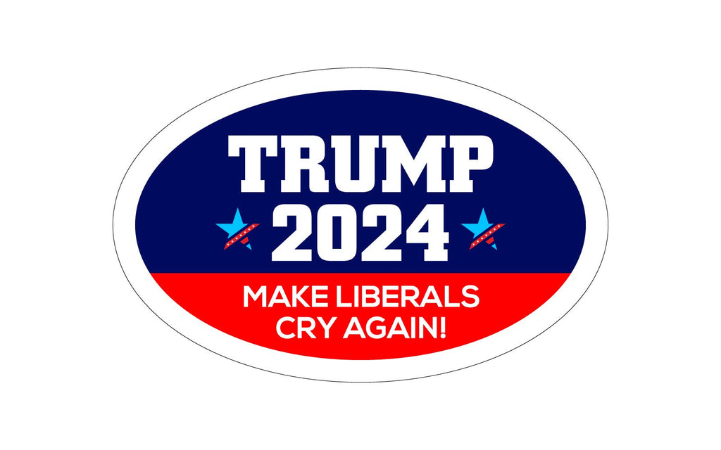4 - Variety Pack Elect Trump 2024 Oval Magnet MAGA TO604