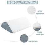 Ziiyllean Wedge Pillow for Knee Bed Wedge Pillow for Sleeping, Wedge Pillows for After Surgery Leg Pillow for Sciatica Back Knee Hip Ankles Back Pain Relief