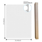 Tonaus Office Chair Mat for Carpeted, 48"×36" Transparent Carpet Floor Protector Cover Rug Mat with Non-Slip Studded Lip, Heavy Duty for Home Computer Desk Rolling Chair