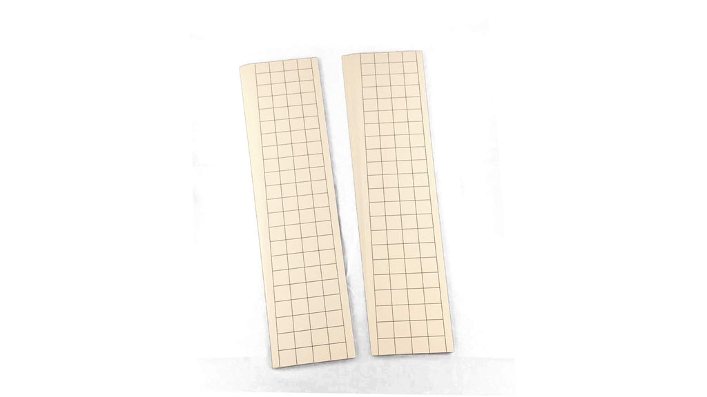 5"x17" 24 Pack, Fly Light, Insect Light Trap Replacement Glue Boards with 1" Grid