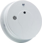 Kidde Smoke Detector, Hardwired Smoke Alarm with 9-Volt Battery Backup, Test-Reset Button, Interconnect Capability, 1 Count (Pack of 1), White