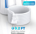 OGHom Steamer for Clothes Steamer, Handheld Clothing Steamer for Garment, 240ml Portable Travel Steam Iron (Only for 120V)