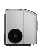 Frigidaire Countertop Crunchy Chewable Nugget Ice Maker, Compact, 33lbs per Day, Metallic Finish
