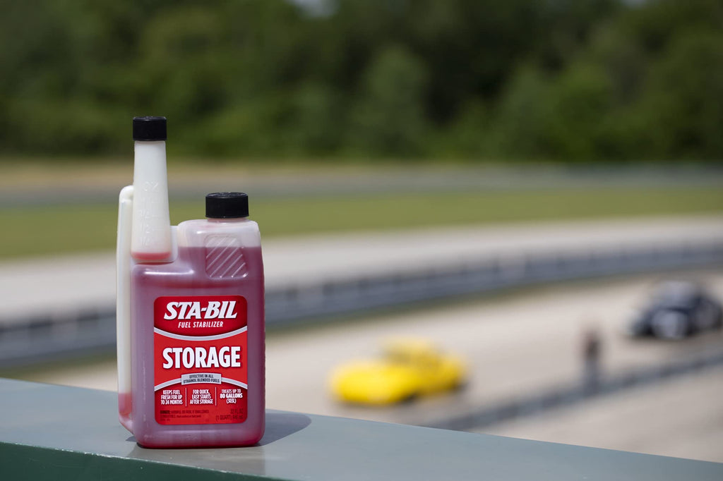 STA-BIL Storage Fuel Stabilizer - Keeps Fuel Fresh for 24 Months - Prevents Corrosion - Gasoline Treatment that Protects Fuel System - Fuel Saver - Treats 80 Gallons - 32 Fl. Oz. (22287)