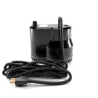 FibroPool Pool Cover Pump - Submersible Electric Utility Water Pumps - 16 Foot Heavy Drain Hose - for All Swimming Pools, Spas and Hot Tubs