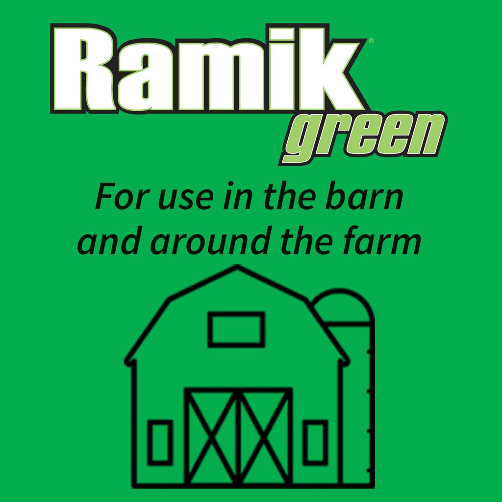 Neogen Ramik Green Fish Flavored Weather Resistant Rodenticide Nuggets, 4 lb bag