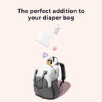 Peekapoo - The Original Disposable Baby Changing Pad Liners – 100 Pack | Super Soft, Waterproof, Ultra Absorbent | Portable, Travel-Friendly, Mess-Free Diaper Changes Anywhere