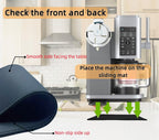 Sliding Pad Compatible with Ninja Swirl by CREAMi Ice Cream and Soft Serve Maker,Easy to Slide the Ice Cream Maker on the Kitchen Countertopp, Accessories for Ninja swirl Creami NC701