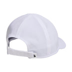 Men's Superlite Hat – Lightweight Moisture-Wicking Cap for Workout and Training, White/Black/3, OSFA