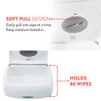 Prince Lionheart Ultimate Wipes Warmer with an Integrated Nightlight |Pop-Up Wipe Access. All Time Worldwide #1 Selling Wipes Warmer. It Comes with an everFRESH Pillow System that Prevent Dry Out.