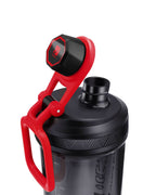 VOLTRX Shaker Bottle, Gallium USB C Rechargeable Electric Protein Shake Mixer, Shaker Cups for Protein Shakes and Meal Replacement Shakes, BPA Free, Made with Tritan, 24oz, Red