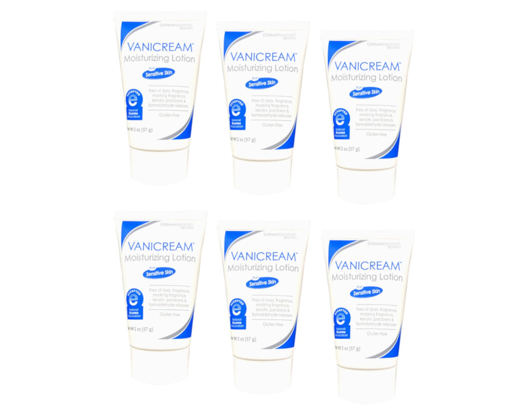 Vanicream Moisturizing Lotion | For Sensitive Skin | 2 Ounce (Pack of 12)