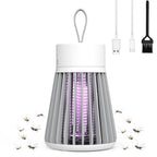 Bug Zapper Indoor Outdoor Portable Mosquito Zapper Electric Bug Killer with USB Rechargeable Bug Zapper with Security Grid and Brush Mosquito Trap Mosquito Killer for Home,Yard,Camping