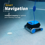 Dolphin Nautilus CC Automatic Robotic Pool Vacuum Cleaner, Wall Climbing Scrubber Brush, Top Load Filter Access, Ideal for Above/In-Ground Pools up to 33 FT in Length