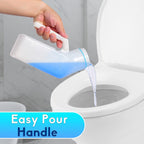 Rognik Portable Urinals for Men & Elderly Bottle with Glow Lid in The Dark, Screw Cap 1000ml-Male Urinal Pee Bottle with Spill Proof Plastic Jar for Travel & Urine Collection Pack of 2