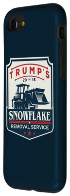 iPhone SE (2020) / 7 / 8 Trump's Snowflake Rmoval Service Funny Donald Trump 2024 Case