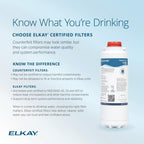 Elkay Genuine WaterSentry 51300C Lead + Microplastics NSF/ANSI Certified Filter (Single)(Bottle Fillers)