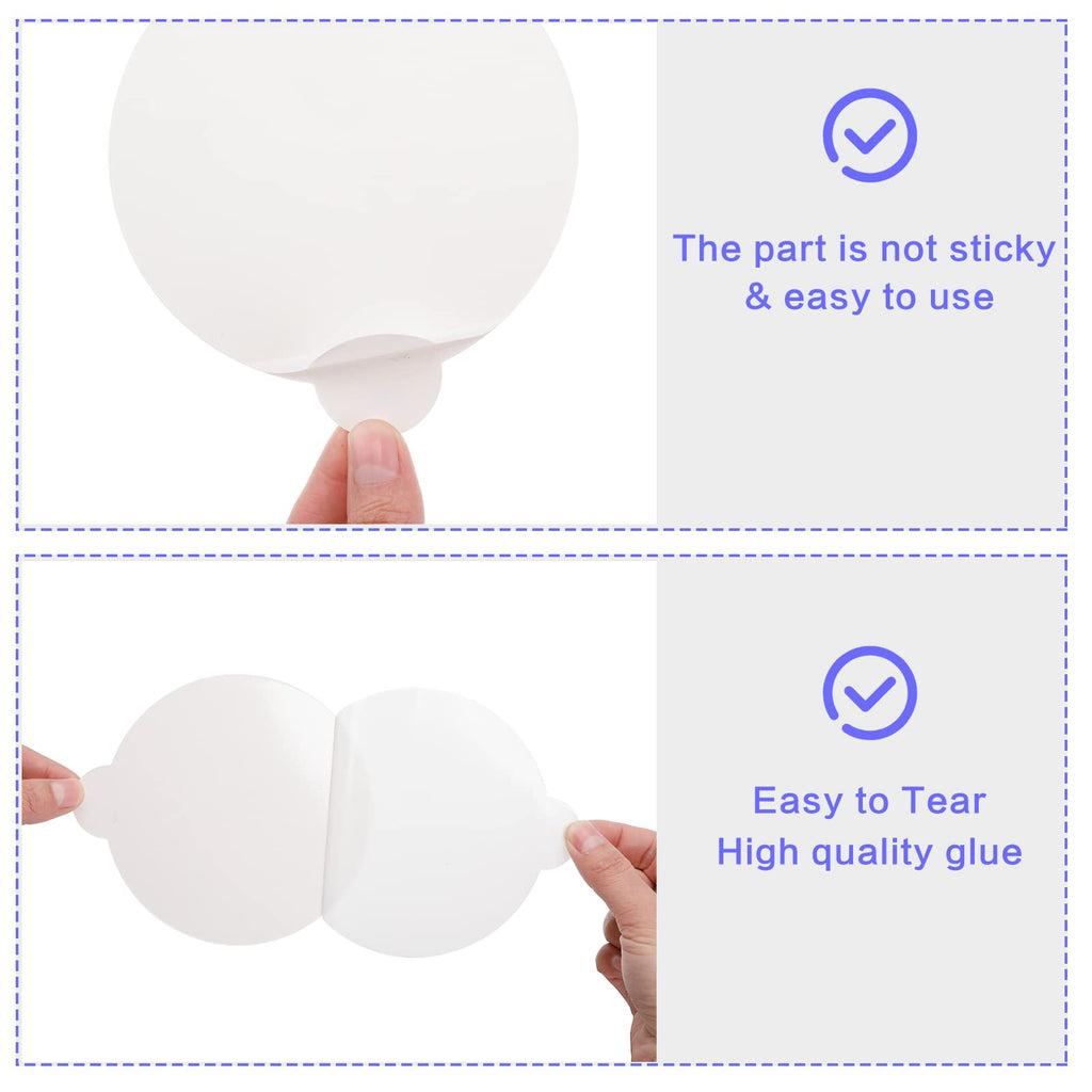 144 Sheets Mosquito Trap Indoor Flea Trap Refills Fly Glue Boards Refill Glue Boards Discs Indoor Insect Trap 4.33 Inch Fits Most Models Indoor Mosquito Killer Lamp