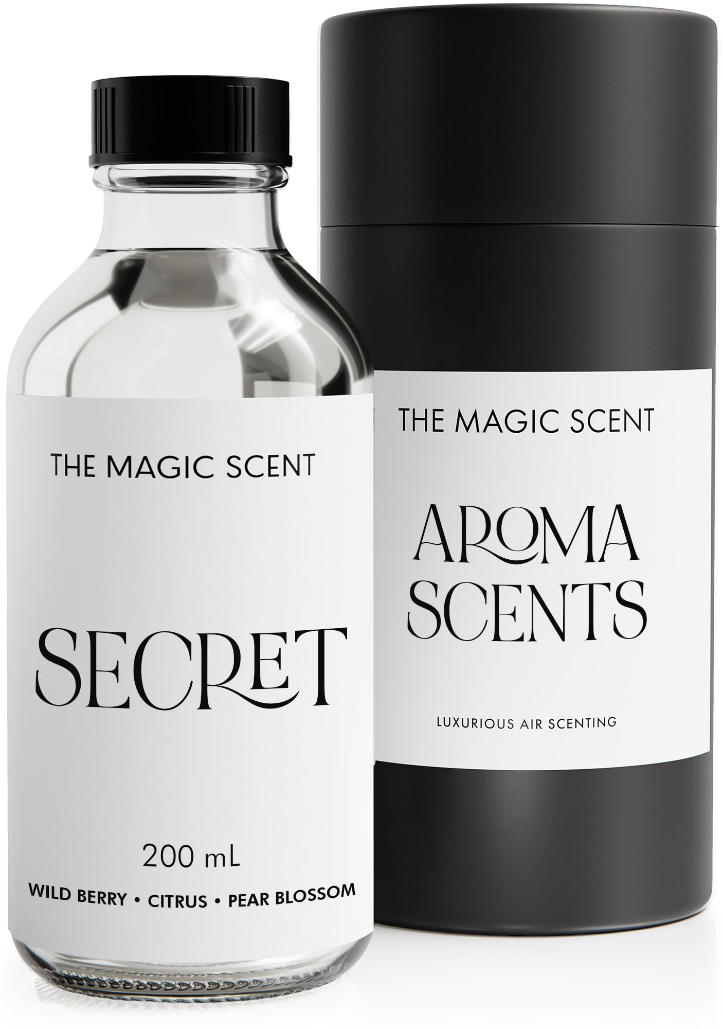 The Magic Scent "Secret" Oils for Diffuser - HVAC, Cold-Air, & Ultrasonic Diffuser Oil - HVAC scents Inspired by Victoria's Secret - Essential Oils for Diffusers Aromatherapy (200 ml)