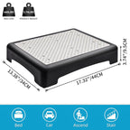 One Step Stool,Non-Slip Mobility Step Platform Assistive Devices for Adults and Elderly, Indoor and Outdoor Portable Step Riser for Safety Step for Car Bedside Office Shower Stairs