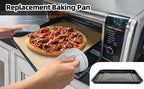 Replacement Baking Pan Air Fryer Basket for Ninja Foodi SP101 Air Fryer Oven, Stainless Steel Mesh Basket and Non-stick Baking Tray for Ninja Digital Air Fry Countertop Oven