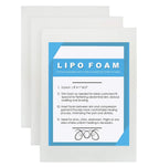 Moolida 3 Pack Lipo Foam - Post Surgery Ab Board for Use with Post Liposuction Surgery Flattening Abdominal Compression Garments Liposuction Foam pads for Recovery 8"X11"