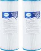 AmiBbon PRB25-IN Spa Filters, Replaces For Unicel C-4326, Filbur FC-2375, FC-2370,Guardian 413-106,817-2500,17-2327, 33521, 25392, 303909, M-4326, R173429, 25 sq.ft. 5X13 Drop in Hot Tub filter 2 Pack