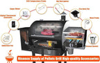 Upgraded 2.0 RPM Auger Motor Replacement for Traeger, Pit Boss Wood Pellet Grills, Camp Chef, Oklahoma Joe's, Cuisinart Wood Creek and Z Grills, Universal Auger Motor 110V, 60Hz, 2 Pole