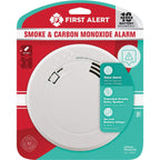 FIRST ALERT BRK PRC710V Talking Smoke and Carbon Monoxide Alarm with Built-In 10-Year Battery , White , PRC710 Voice