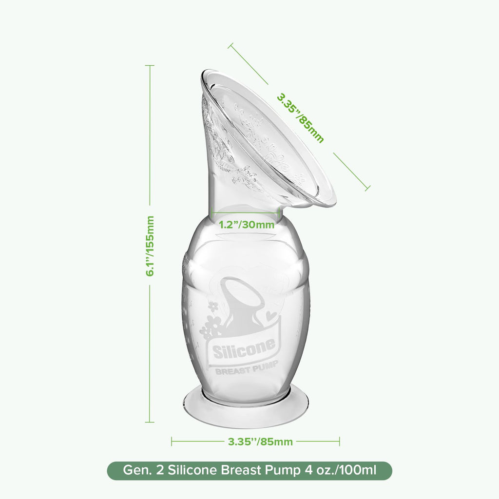 haakaa Gen.2 Manual Breast Pump 100ml/4oz