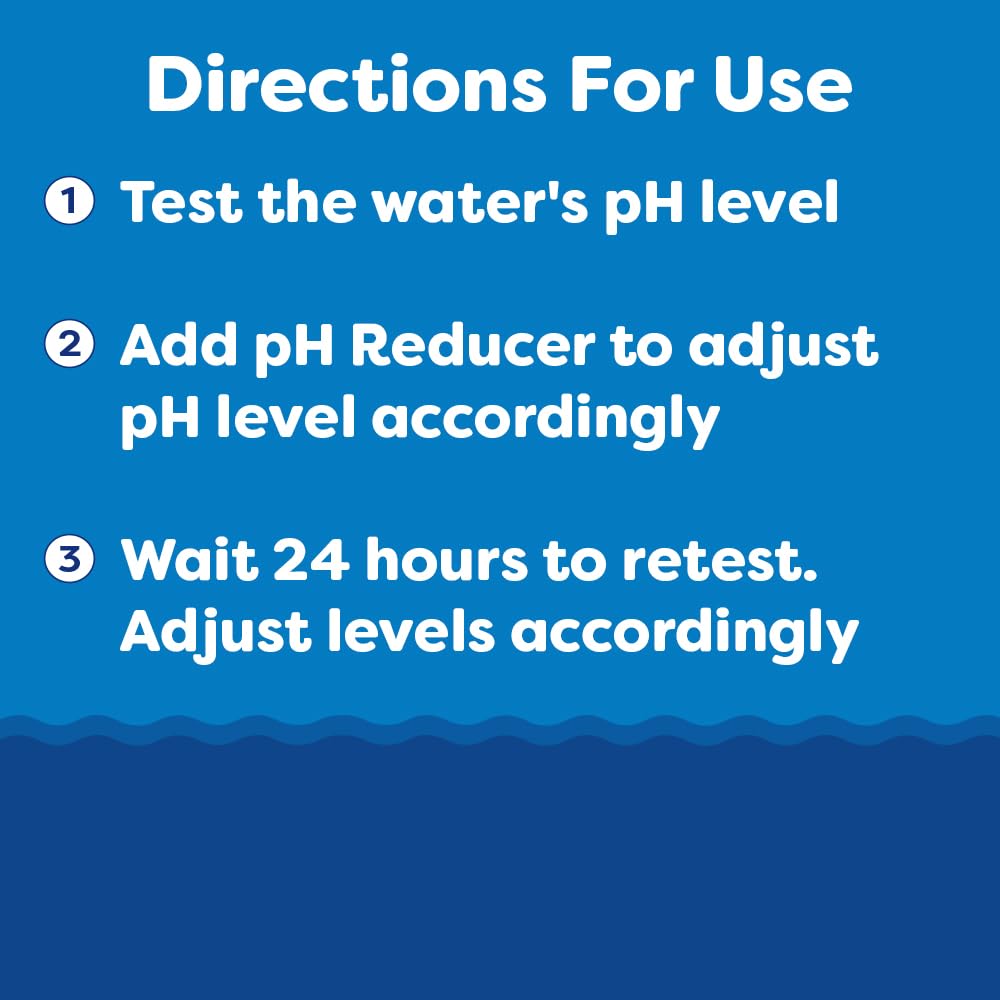 In The Swim pH Reducer for Swimming Pools, Spas, and Hot Tubs - Lowers Alkalinity - Prevents Cloudy Water - Balances Water - 90% Sodium Bisulfate - 30 Pounds