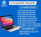 68Wh 3HWPP Laptop Battery Replacement for Dell Latitude 5510 5410 5501 5401 5511 5411 Precision 3541 3551 Inspiron 7706 2n1 Inspiron 17 7500 7506 2-in-1 Black Edition 03HWPP 10X1J N2NLL 1VY7F 451-BCMN