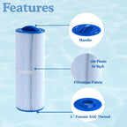 Malaka Spa Replacement Filter FD2007 Compatible with PWW50L 4CH-949 FC-0172, Hot Tub Replacement Filter Cartridge, 2-Pack