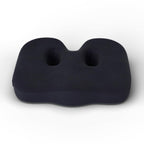 Sit Bone Memory Foam Cushion | Pressure Relief Pad for Hamstring and Ischial Tuberosities | Comfort in Desk Chair or Car Seat