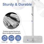 OFFO 4 PCS Bird Scare Reflective Device, Bird Reflector Keep Pigeon Woodpeckers and Sparrows Away for Outdoor Use Boats Roofs Gardens