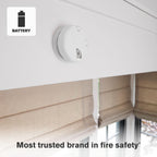 First Alert SMCO100 Battery-Operated Combination Smoke & Carbon Monoxide Alarm, 1-Pack