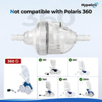 Hypolinx Upgraded Polaris Backup Valve Replacement G52 for Polaris Pool Cleaner 280, 180, 380, 480 — Transparent Case for Easy Inspection, High-Strength Gears, Crack-Resistant Durable Kit