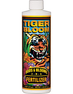 FoxFarm Liquid Nutrient Trio Soil Formula: Big Bloom, Grow Big, Tiger Bloom (Pack of 3-16 oz Bottles) + Twin Canaries Chart