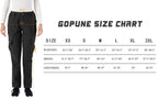 Gopune Women's Waterproof Windproof Outdoor Hiking Snow Ski Insulated Pants (Black,L)