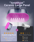 Jack ＆ Rose Travel Steamer for Clothes,100-220V Portable Steamer,15s Heat Up,Steamer ＆ Iron 2 In 1, Travel Size Garment Steamer,Large Ceramic Heat Panel,for Global ＆ Europe Traveling