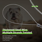 Wamlet Animal Catcher Pole Control Tool Kit for Bulldog Alligator Hog Dog Pig Fox - 52 inches