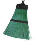 JVL Outdoor Garden Hard Bristled Broom Brush Rake with Extendable Handle