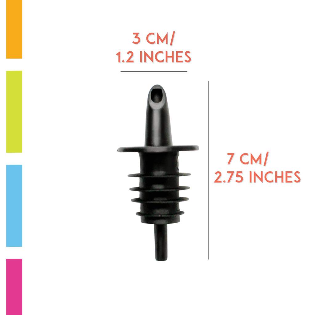 Syrup Precise Control Bottle Pourers, 10-Pack