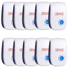 Ultrasonic Pest Repellent 10 Pack, Mouse Repellent Indoor Mosquito Pest Repellent, Indoor Ultrasonic Repellent for Roach, Rodent, Mouse, Bugs, Mosquito, Mice, Spider, Electronic Plug in Pest Control